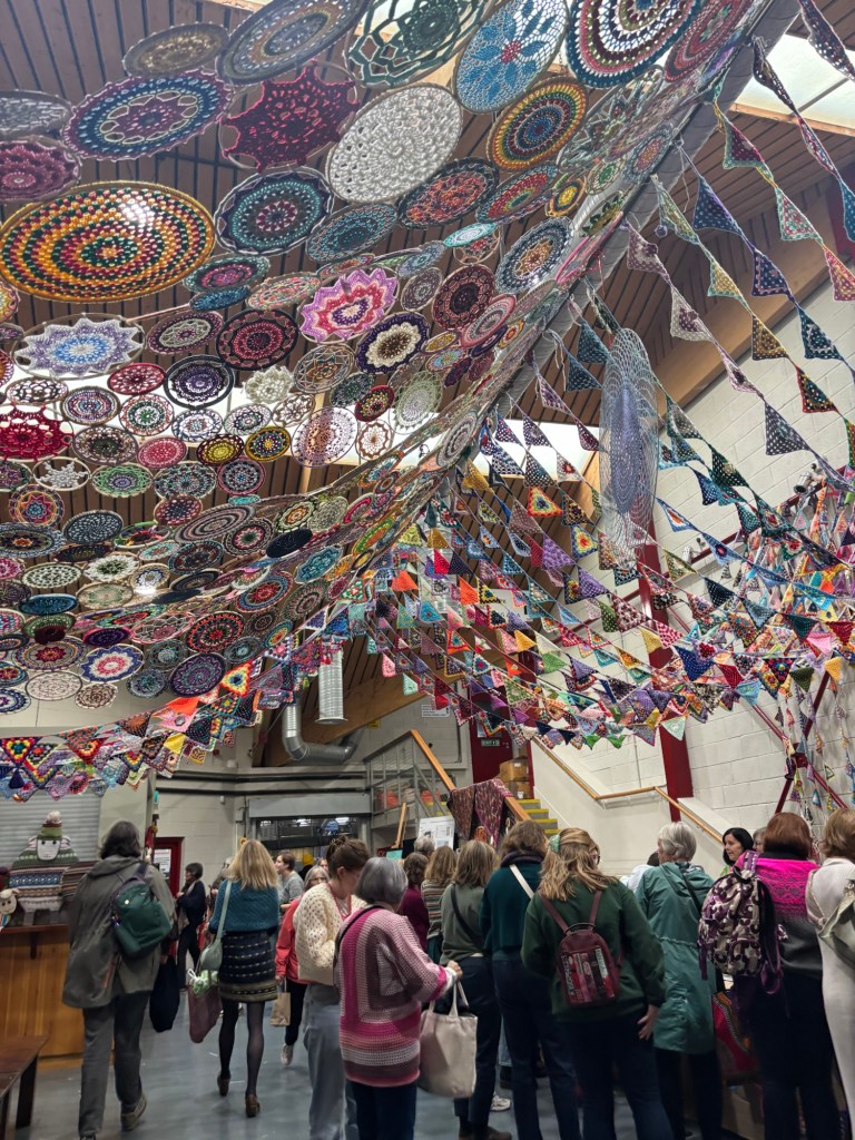 Image shows the Yarndale entrance hall